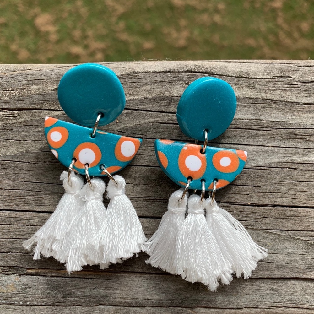 clay earrings